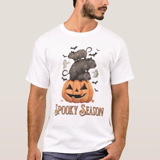 ハロウィンカピバラ Tシャツ (正面)