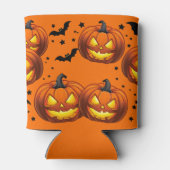 ハロウィンカボチャとこうもり 缶クーラー (裏面)