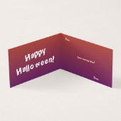 ハロウィンカボチャのジャックO'ランタンウィッチハット (内部)