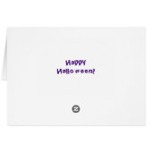 ハロウィンカボチャのジャックO'ランタンウィッチハット (裏面横)