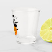 ハロウィンカボチャのジャックO'ランタンウィッチハット ショットグラス (右)