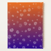 ハロウィンカボチャのジャックO'ランタンウィッチハット プランナー手帳 (裏面)