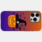 ハロウィンカボチャのジャックO'ランタンウィッチハット Case-Mate iPhoneケース (裏面 (横))