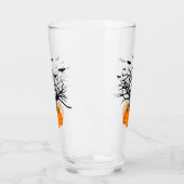 ハロウィンカボチャのジャックO'ランタンデッド・ツリー タンブラーグラス (左)