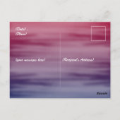 ハロウィンカボチャのジャックO'ランタンデッド・ツリー ポストカード (裏面)