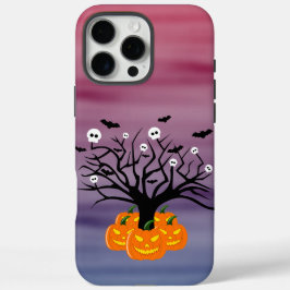 ハロウィンカボチャのジャックO'ランタンデッド・ツリー iPhone 16 PRO MAXケース