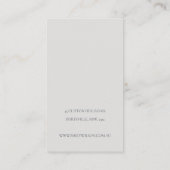 ハロウィンカボチャのスパイダーバンドネックレスディスプレイ 名刺 (裏面)