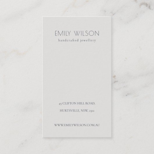 ハロウィンカボチャのスパイダーロゴ3スタッドイヤリング 名刺 (裏面)