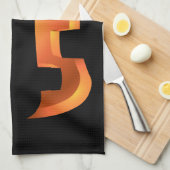 ハロウィンカボチャのタオルJack-O-Lanternティータオル キッチンタオル (四つ折り)