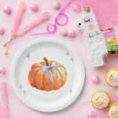 ハロウィンカボチャのトリックまたはトリートパーティー ペーパープレート (パーティー)