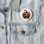 ハロウィンカボチャのピン 缶バッジ (インサイチュ)