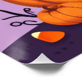 ハロウィンカボチャのポスター – かわいい&おもしろい ポスター (コーナー)