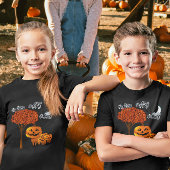ハロウィンカボチャの頭 トドラーTシャツ