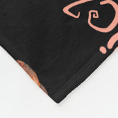 ハロウィンカボチャの魔女ハットパターン フリースブランケット (角)