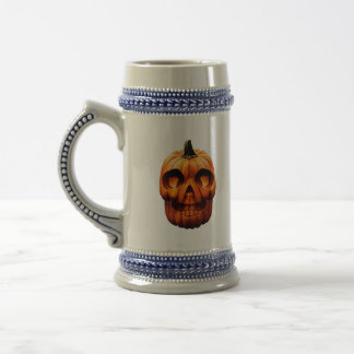 ハロウィンカボチャスカル ビールジョッキ