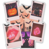 ハロウィンカボチャフェミニン シール (正面)