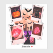 ハロウィンカボチャフェミニン シール (シート)