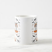 ハロウィンカボチャ不気味ンダンスシップfor the season コーヒーマグカップ (中央)
