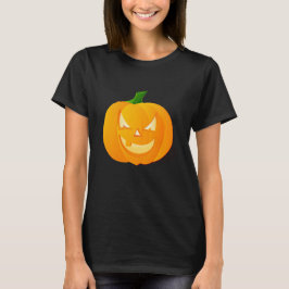 ハロウィンカボチャ女性Tシャツ Tシャツ