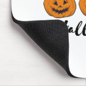ハロウィンカボチャ彫りパーティー秋 おもしろい マウスパッド (コーナー)