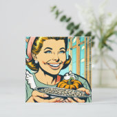 ハロウィンカボチャ彫りパーティー 招待状 (スタンド正面)