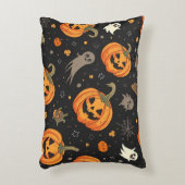 ハロウィンカボチャ枕クッション アクセントクッション (正面(垂直))