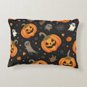 ハロウィンカボチャ枕クッション アクセントクッション (裏面)