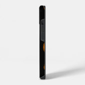 ハロウィンカボチャ柄の電話14ケース iPhoneケース (左側面)