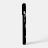 ハロウィンカボチャ柄の電話15ケース iPhone 15ケース (左側面)