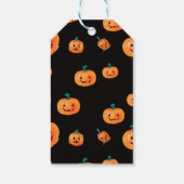 ハロウィンカボチャ模様 ギフトタグ (裏面)