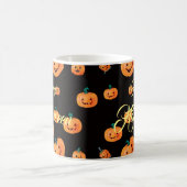 ハロウィンカボチャ模様 コーヒーマグカップ (中央)