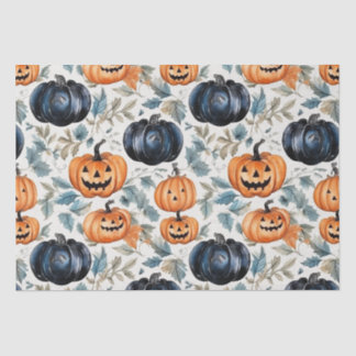 ハロウィンカボチャ模様 薄葉紙