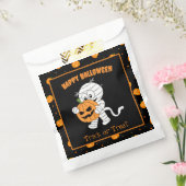 ハロウィンカボチャ歩く付き可愛いミイラパーティー フェイバーバッグ (封をした状態)