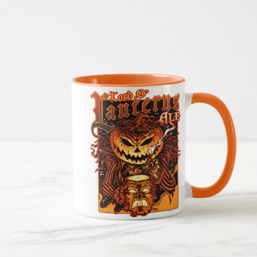 ハロウィンカボチャ王(ランタン卿) マグカップ (右)