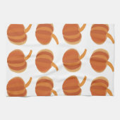 ハロウィンカボチャ秋秋ハロウィーン キッチンタオル (横)