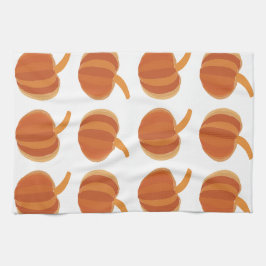 ハロウィンカボチャ秋秋ハロウィーン キッチンタオル