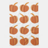 ハロウィンカボチャ秋秋ハロウィーン キッチンタオル (縦)