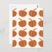 ハロウィンカボチャ秋秋ハロウィーン ポストカード (正面/裏面)