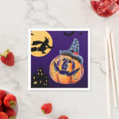 ハロウィンカボチャ紙ナプキン スタンダードカクテルナプキン (インサイチュ)