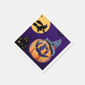 ハロウィンカボチャ紙ナプキン スタンダードカクテルナプキン (角)