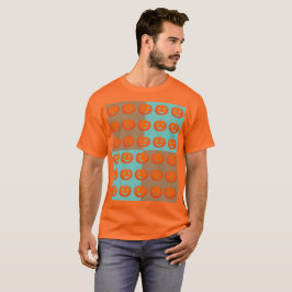 ハロウィンカボチャ顔Tシャツ Tシャツ