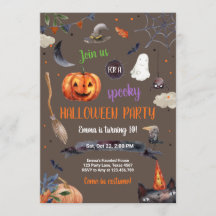 ハロウィンカボチャ魔女キャットスパイダー不気味誕生日