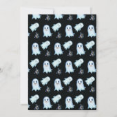 ハロウィンカボチャ魔女キャンディ幽霊かわいい甘い16 招待状 (裏面)