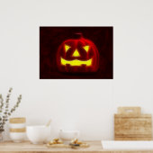ハロウィンカボチャ1 ポスター (キッチン)