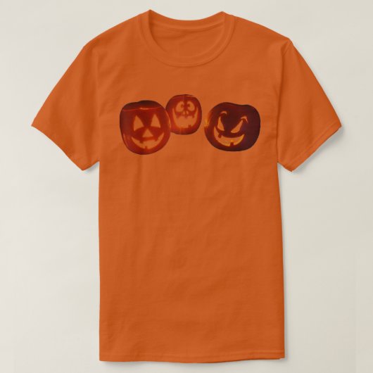 ハロウィンカボチャ261 Tシャツ (デザイン正面)