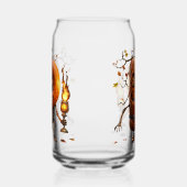 ハロウィンカボチャ ガラス缶 (左)