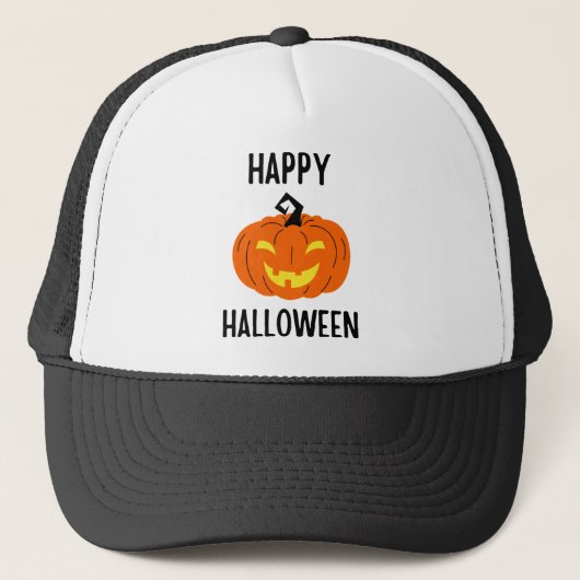 ハロウィンカボチャ キャップ (正面)
