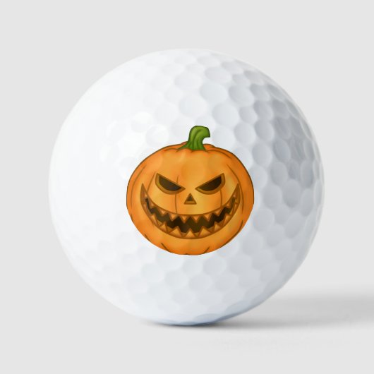 ハロウィンカボチャ&キャンディゴルフボール ゴルフボール (正面)