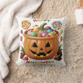 ハロウィンカボチャ クッション (ブランケット)