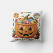 ハロウィンカボチャ クッション (裏面)